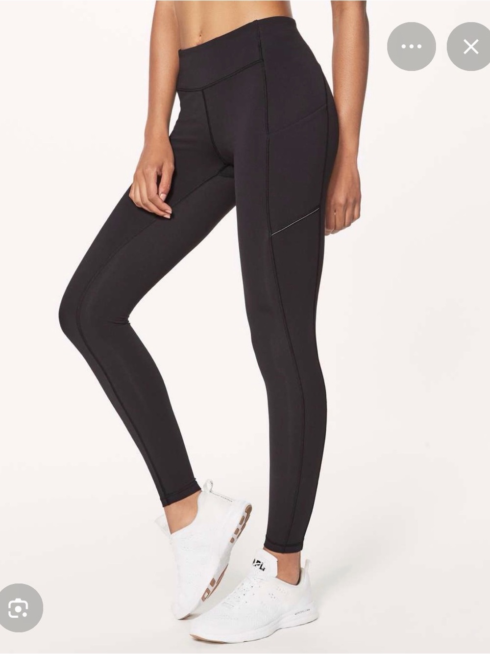 lululemon athletica Black High-Waist running Leggings